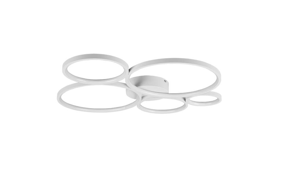 Trio Lighting Trio RONDO LED ceiling light | 1x 49W 5800 lm 3000K | chrome | IP20 | 5.5 cm Trio Lighting Trio RONDO LED ceiling light | 1x 49W 5800 lm 3000K | chrome | IP20 | 5.5 cm