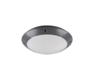 Trio Lighting Trio CAMARO plafondlamp | E27 Fitting | antraciet met wit mat | Ø 26 cm | IP54 | excl. 1x E27 | max. 12W