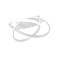 Trio COURSE plafondlamp | LED | wit mat met wit | Ø 45 cm | IP20 Trio COURSE plafondlamp | LED | wit mat met wit | Ø 45 cm | IP20