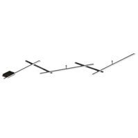 Trio INDIRA ceiling light | LED | black | IP20
