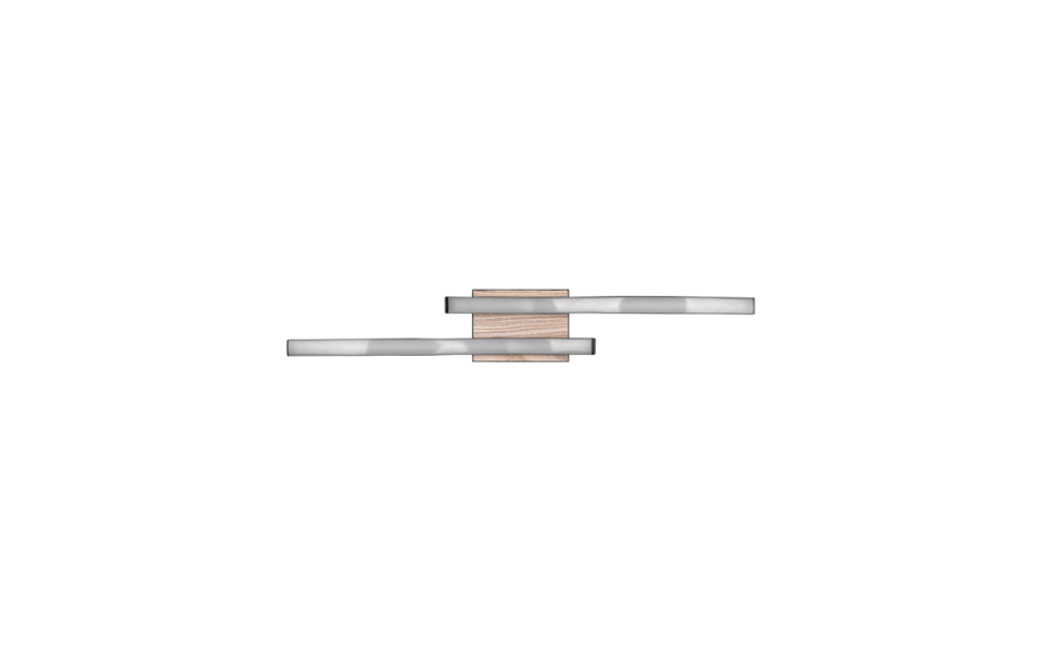 Trio Lighting Trio ROUTE LED ceiling light | 2x 5W 500 lm 3000K | IP20