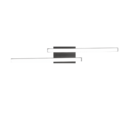 Trio Lighting Trio ROUTE plafondlamp | LED | mat zwart met wit | 56 x 9 cm | IP20 | 2x 5W | 600 lm | 4000K | dimbaar
