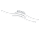 Trio Lighting Trio ROUTE plafondlamp | LED | wit mat met wit | 56 x 12 cm | IP20 | 3x 5W | 600 lm | 4000K | niet dimbaar