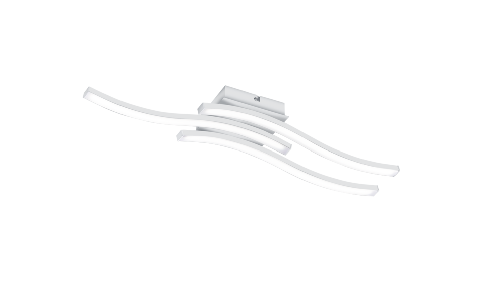 Trio Lighting Trio ROUTE LED ceiling light | 3x 5W 600 lm 4000K | chrome | IP20 | 7 cm