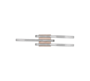 Trio Lighting Trio ROUTE plafondlamp | LED | houtimitatie met wit | 56 x 12 cm | IP20 | 3x 5W | 500 lm | 3000K | niet dimbaar