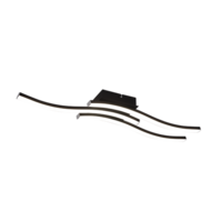 Trio ROUTE plafondlamp | LED | zwart/wit | 56x12 cm | uitv. 2 Trio ROUTE plafondlamp | LED | zwart/wit | 56x12 cm | uitv. 2