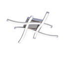 Trio Lighting Trio ROUTE LED ceiling light | 4x 5W 500 lm 3000K | Ø 46 cm | IP20 | 7 cm
