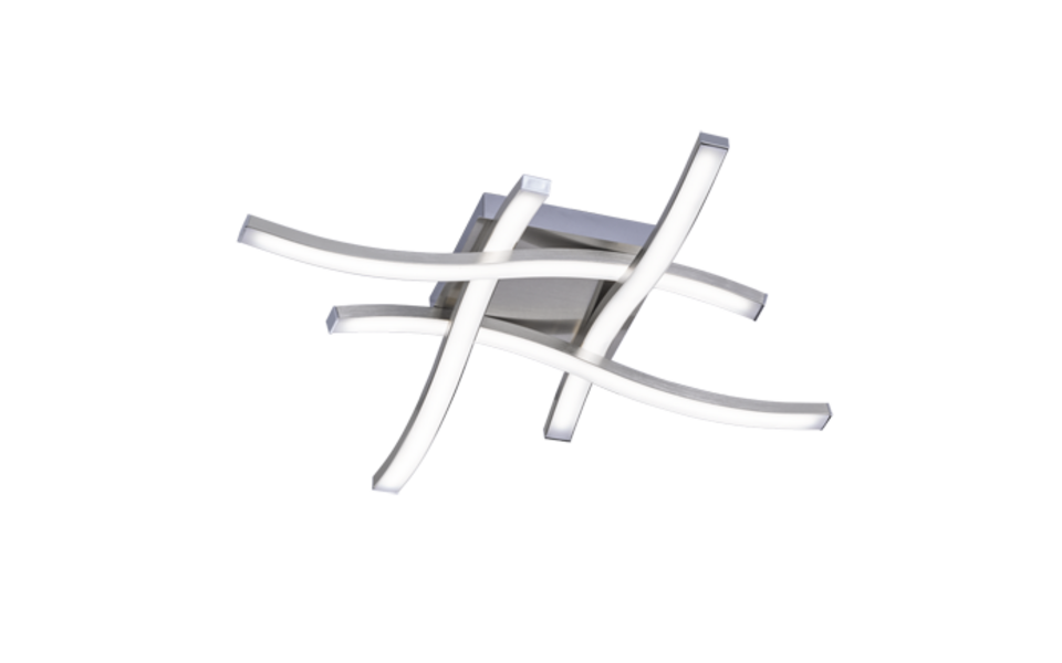 Trio Lighting Trio ROUTE LED ceiling light | 4x 5W 500 lm 3000K | Ø 46 cm | IP20 | 7 cm