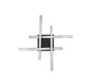 Trio Lighting Trio ROUTE LED ceiling light | 4x 5W 600 lm 4000K | black | Ø 46 cm | IP20 | 7 cm