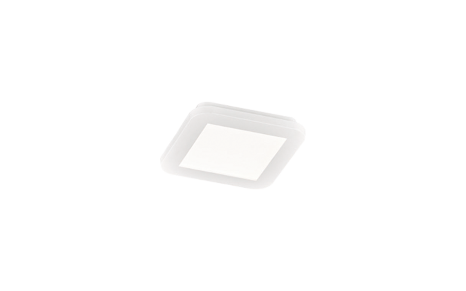 Trio Lighting Trio CAMILLUS plafondlamp | LED | wit | 17 x 17 cm | IP44 | 1x 9W | 1000 lm | 3000K | dimbaar Trio Lighting Trio CAMILLUS plafondlamp | LED | wit | 17 x 17 cm | IP44 | 1x 9W | 1000 lm | 3000K | dimbaar