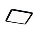 Trio Lighting Trio CAMILLUS plafondlamp | LED | mat zwart met wit | 40 x 40 cm | IP44 | 1x 22W | 2700 lm | 3000K | dimbaar