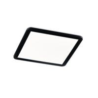 Trio CAMILLUS plafondlamp | LED | zwart/wit | 40x40 cm | uitv. 3