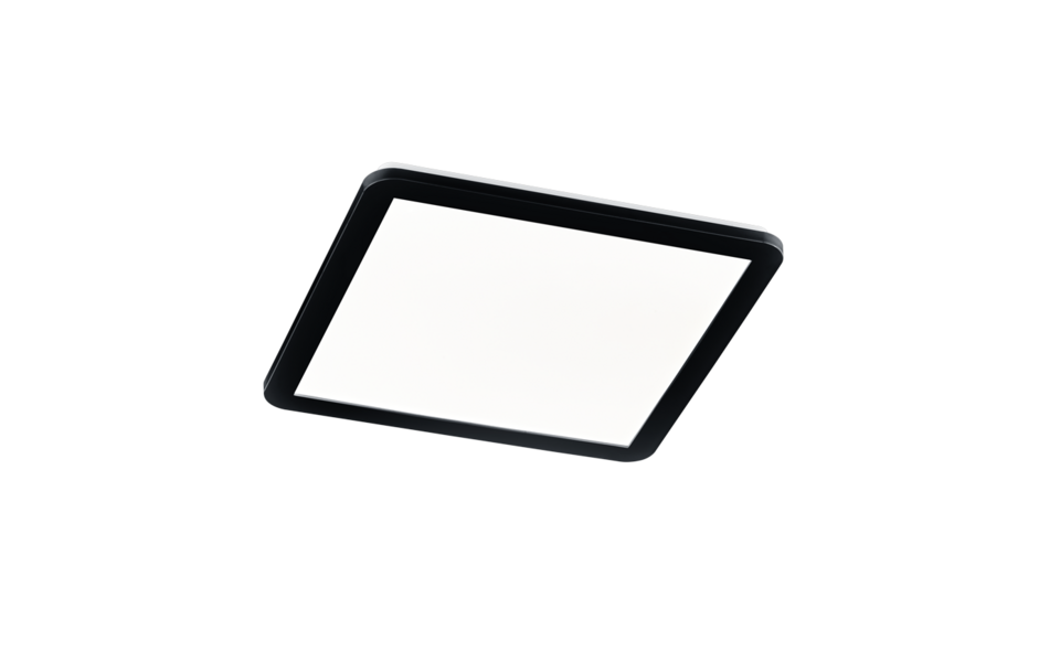 Trio Lighting Trio CAMILLUS LED ceiling light | 1x 22W 2700 lm 3000K | black | Ø 40 cm | IP20 | 3 cm