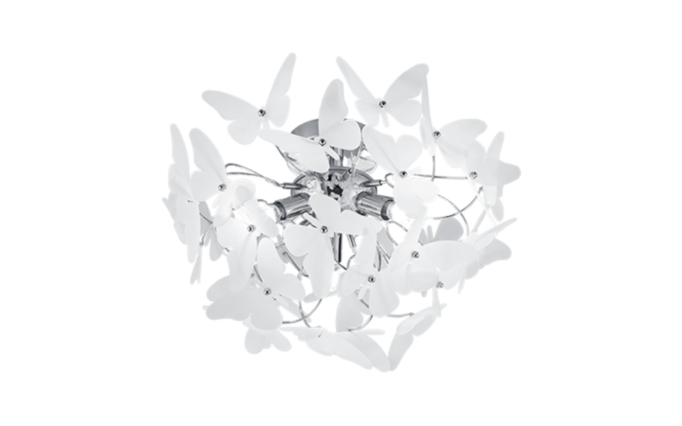 Trio Lighting Trio BUTTERFLY ceiling light | 3x G9 | Ø 45 cm | IP20 | 28.5 cm