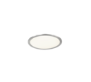 Trio Lighting Trio PHOENIX plafondlamp | LED | nikkel mat met wit | Ø 30 cm | IP20 | 1x 15W | 1700 lm | 3000K | dimbaar