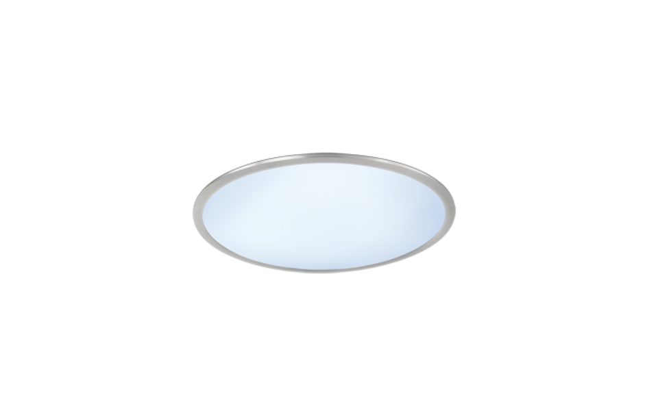 Trio Lighting Trio PHOENIX plafondlamp | LED | nikkel mat met wit | Ø 62 cm | IP20 | 1x 31W | 3600 lm | 3000K | dimbaar