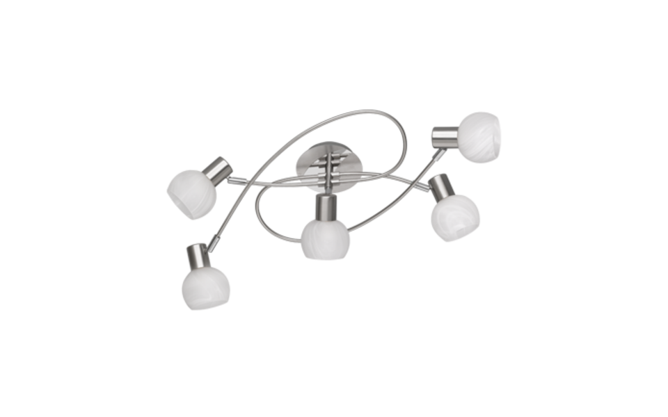 Trio Lighting Trio ANTIBES ceiling light | 5x E14 max 40W | IP20 | 23 cm