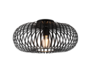Trio Lighting Trio JOHANN plafondlamp | E27 Fitting | mat zwart | Ø 40 cm | IP20 | excl. 1x E27 | max. 60W