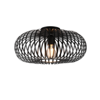 Trio JOHANN ceiling light | E27 | black | Ø 40 cm | IP20 Trio JOHANN ceiling light | E27 | black | Ø 40 cm | IP20