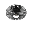 Trio Lighting Trio JOHANN ceiling light | 1x E27 max 40W | black | Ø 40 cm | IP20 | 17 cm