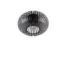Trio Lighting Trio JOHANN ceiling light | 1x E27 max 40W | black | Ø 30 cm | IP20 | 18 cm