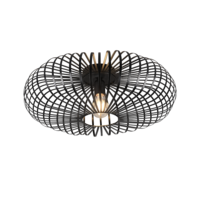 Trio JOHANN ceiling light | E27 | black | Ø 50 cm | IP20 Trio JOHANN ceiling light | E27 | black | Ø 50 cm | IP20