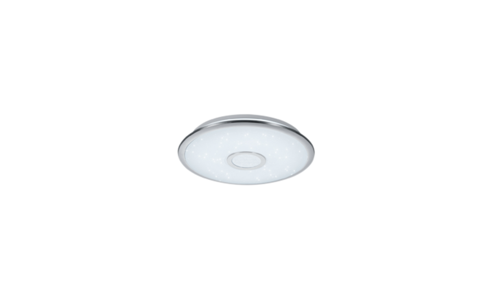 Trio Lighting Trio OSAKA plafondlamp | LED | chroom | Ø 42 cm | IP20 | 1x 27W | 3100 lm | 3000-5500K | dimbaar