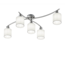 Trio Lighting Trio GARDA ceiling light | 5x E14 max 40W | white | IP20 | 22 cm