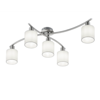 Trio GARDA ceiling light | E14 | white | IP20