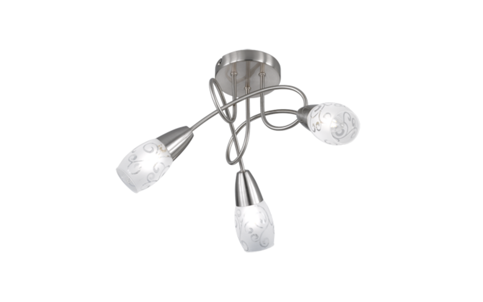 Trio Lighting Trio COLMAR ceiling light | 3x E14 max 40W | Ø 47 cm | IP20 | 25 cm Trio Lighting Trio COLMAR ceiling light | 3x E14 max 40W | Ø 47 cm | IP20 | 25 cm