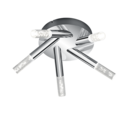 Trio Lighting Trio BOLSA LED ceiling light | 5x 3.1W 310 lm 3000K | Ø 41.5 cm | IP20 | 16.5 cm