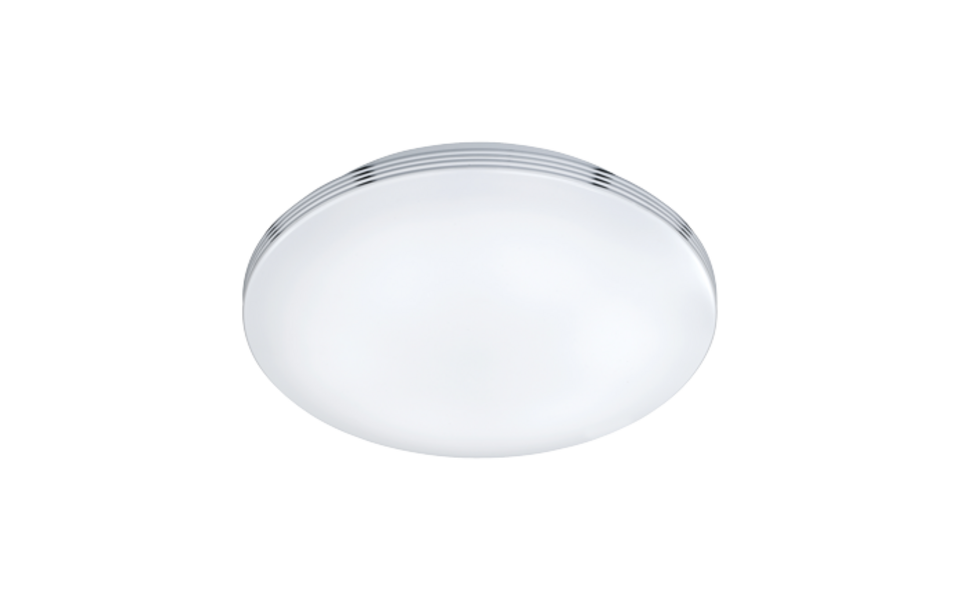 Trio Lighting Trio APART plafondlamp | LED | chroom met wit | Ø 35 cm | IP44 | 1x 18W | 1850 lm | 3000K | niet dimbaar Trio Lighting Trio APART plafondlamp | LED | chroom met wit | Ø 35 cm | IP44 | 1x 18W | 1850 lm | 3000K | niet dimbaar