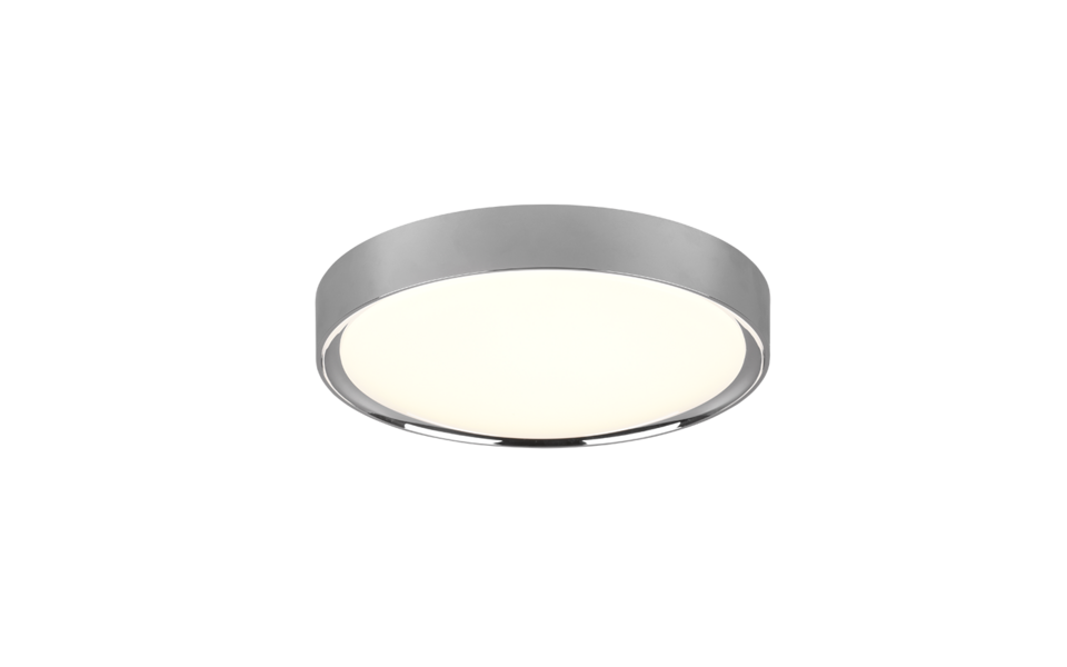 Trio Lighting Trio CLARIMO plafondlamp | LED | chroom met wit | Ø 33 cm | IP44 | 1x 18W | 1850 lm | 3000K | niet dimbaar Trio Lighting Trio CLARIMO plafondlamp | LED | chroom met wit | Ø 33 cm | IP44 | 1x 18W | 1850 lm | 3000K | niet dimbaar