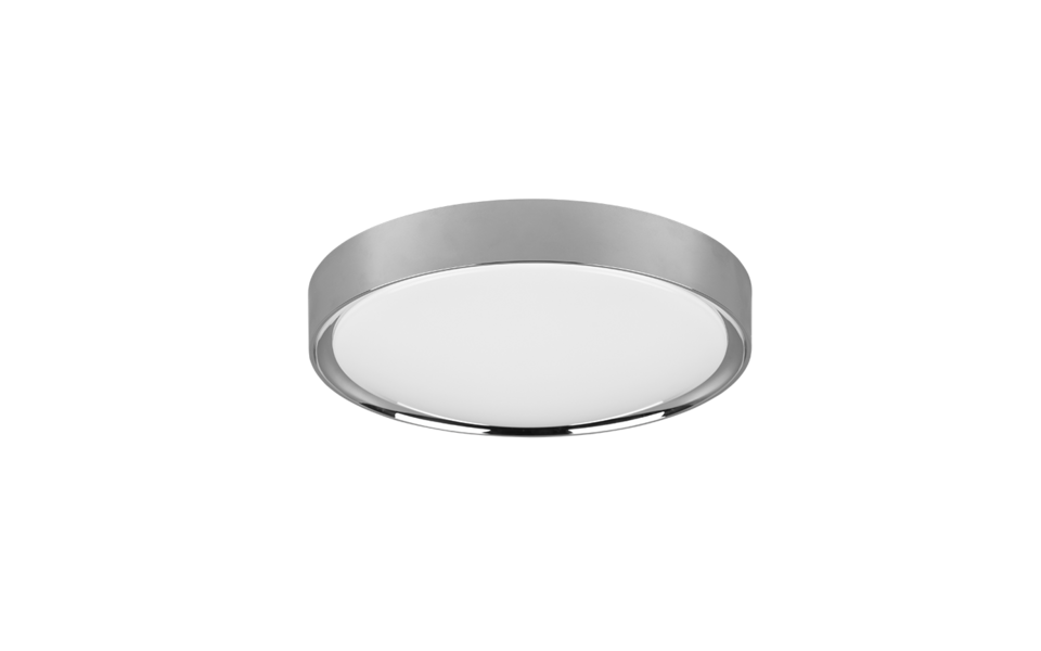 Trio Lighting Trio CLARIMO plafondlamp | LED | chroom met wit | Ø 33 cm | IP44 | 1x 18W | 1850 lm | 3000K | niet dimbaar Trio Lighting Trio CLARIMO plafondlamp | LED | chroom met wit | Ø 33 cm | IP44 | 1x 18W | 1850 lm | 3000K | niet dimbaar