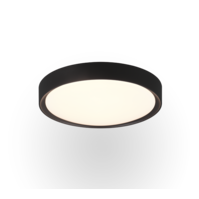 Trio CLARIMO plafondlamp | LED | mat zwart/wit | Ø 33 cm | IP44