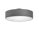 Trio Lighting Trio HOTEL plafondlamp | E27 Fitting | grijs | Ø 50 cm | IP20 | excl. 3x E27 | max. 60W