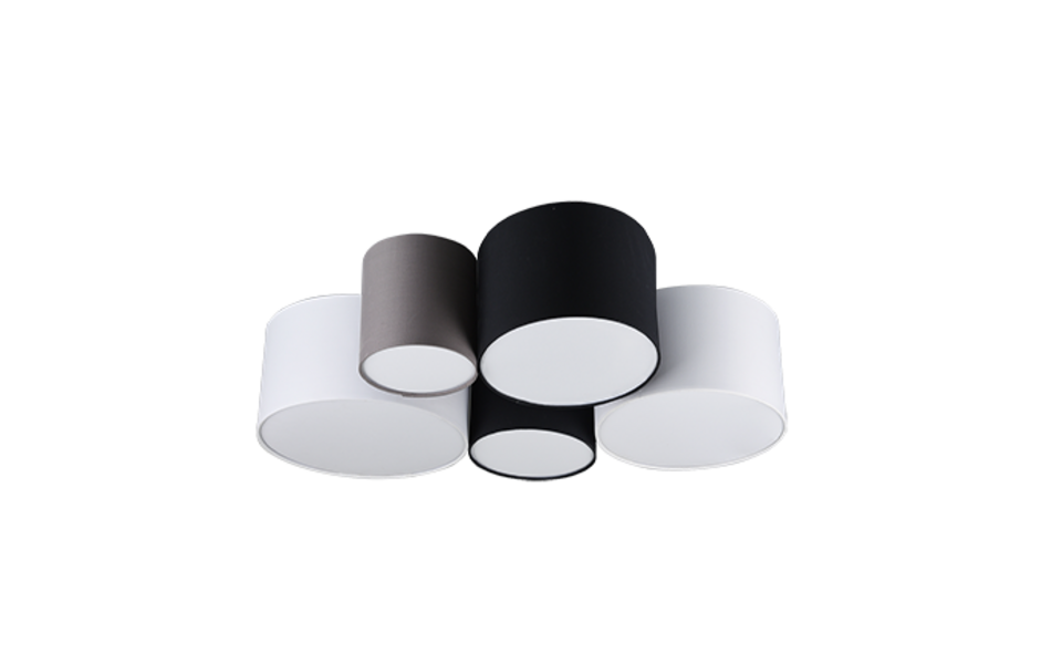 Trio Lighting Trio HOTEL ceiling light | 5x E27 max 40W | IP20 | 21.5 cm