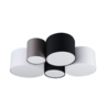 Multicolor, Wit, Zwart, Grijs