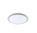 Trio Lighting Trio GONZALO plafondlamp | LED | titaan met wit | Ø 29 cm | IP20 | 1x 9W | 900 lm | 3000K | dimbaar