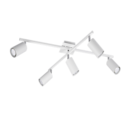 Trio Lighting Trio MARLEY plafondlamp | GU10 Fitting | wit | 77,4 x 57,4 cm | IP20 | excl. 5x GU10 | max. 35W