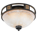 Trio Lighting Trio QUINTA ceiling light | 2x E27 max 40W | Ø 33 cm | IP20 | 20 cm