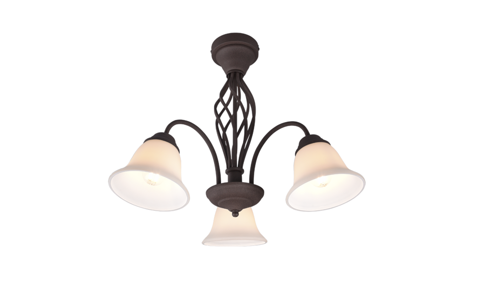Trio Lighting Trio RUSTICA ceiling light | 3x E14 max 40W | Ø 55 cm | IP20 | 42.5 cm Trio Lighting Trio RUSTICA ceiling light | 3x E14 max 40W | Ø 55 cm | IP20 | 42.5 cm