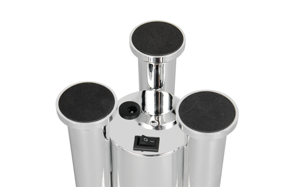 Trio Lighting Trio APOLLO tafellamp | LED | titaan | Ø 10,5 cm | IP20 | 1x 0,4W Trio Lighting Trio APOLLO tafellamp | LED | titaan | Ø 10,5 cm | IP20 | 1x 0,4W