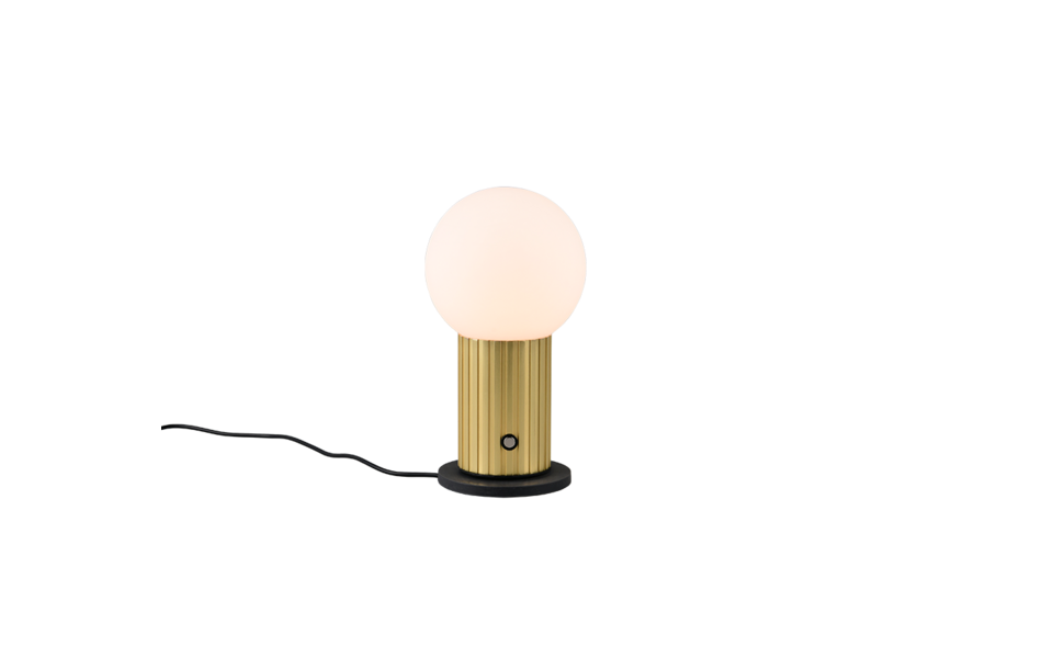 Trio Lighting Trio TAURIS tafellamp | LED | messing mat met wit | Ø 12 cm | IP20 | 1x 2W | 200 lm | 2300+3000+4000K | dimbaar Trio Lighting Trio TAURIS tafellamp | LED | messing mat met wit | Ø 12 cm | IP20 | 1x 2W | 200 lm | 2300+3000+4000K | dimbaar