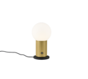 Trio Lighting Trio TAURIS tafellamp | LED | messing mat met wit | Ø 12 cm | IP20 | 1x 2W | 200 lm | 2300+3000+4000K | dimbaar