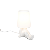 Trio HUMA table lamp | E14 | white