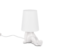 Trio Lighting Trio HUMA table lamp | 1x E14 max 40W | white | 24.5 cm