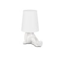 Trio Lighting Trio HUMA tafellamp | E14 Fitting | wit | 20 x 13 cm | IP20 | excl. 1x E14 | max. 10W