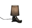 Trio Lighting Trio HUMA tafellamp | E14 Fitting | zwart | 20 x 13 cm | IP20 | excl. 1x E14 | max. 10W