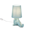 Trio Lighting Trio HUMA tafellamp | E14 Fitting | blauw | 20 x 13 cm | IP20 | excl. 1x E14 | max. 10W